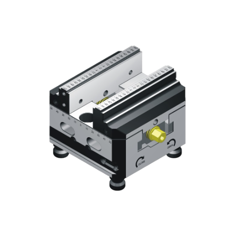 PQV125 5-Axis Self-Centering Vise