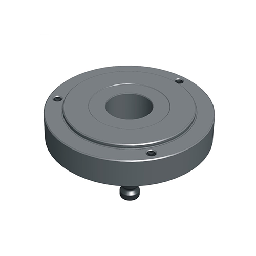 Zero-point flange plate for jaw chuck