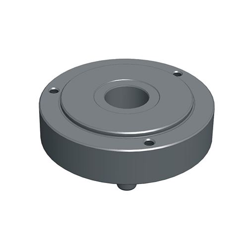 Zero-point flange plate for jaw chuck