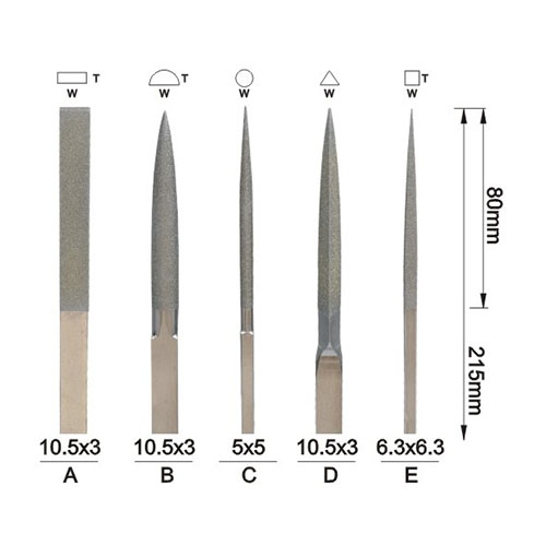 Heavy Duty Diamamond Files