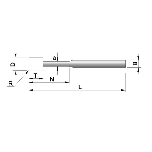 Diamond & CBN Mandrels (3mm Shank)