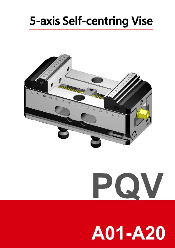 PQV 5-axis Self-centring Vise